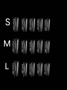 10片纯手工精致奢华气质高端闪亮假指甲，带链坠，镶嵌立体华丽水钻，美甲饰品，家用美甲设计人造指甲，立体水钻美甲饰品，按压式指甲，美甲用品，手工按压式指甲 - 金色 - 查看 9