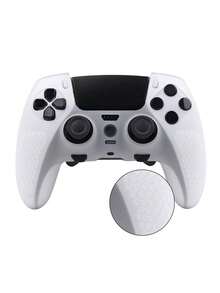 1 szt. Kontroler PS5 Silikonowy futerał ochronny, odporny na upadki, odporny na zarysowania, antypoślizgowy, przeciw poceniu, przeciw kurzowi, poprawiający wrażenia podczas gry - przezroczysty - Zobacz 11