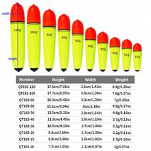 HENGJIA 3pcs 10g-120g EVA Fishing Float Foam Plastic Bobber Sea Rock Fishing Striking Floats - Multicolor - View 2