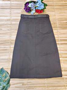 Women Skirts - 黑色 - 查看 2