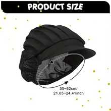 Simple And Breathable Dust-Proof Hat, Solid Color, Half Mesh, Short Brim, Pink And Blue, Multi-Color, One Size Fits All, Elastic Hat Ring, Suitable For Men And Women, Factory Cafeteria Anti Fouling Hat