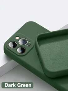 适用于苹果的1个绿色液态硅胶防震手机壳，兼容 15 Pro Max、 14 Pro Max、Galaxy A05、Galaxy A54 5G、Galaxy A52/A52s 5G、Galaxy S21 FE 5G、Galaxy S23 Ultra、Galaxy S24 Ultra 5G、X5 Pro，国际版，非国内版。 - 彩色 - 查看 2