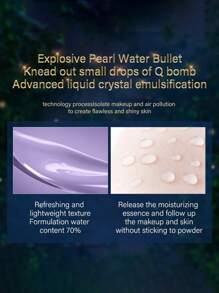 Zeesea Alice Oil-Control Makeup Primer, Color Correcting, Evens Skin Tone, Long-Lasting Makeup Base - #01 Purple - View 7