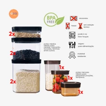 Food Packaging Box - Weiss - Übersicht 4