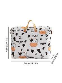 Under-Bed Storage Large Storage Bag With Zipper Heavy Duty Clothes Bedding Storage Bag For Moving House Packing Bag For Home Travel - Multicolor - View 8