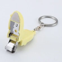 Mini Foldable Nail Clipper Keychain, Portable Stainless Steel Clippers For Fingernails And Toenails, Small Manicure And Pedicure Tool, Multiple Colors Available, Durable And Rust-Resistant Material, Easy-To-Carry Design - Multicolor - View 7