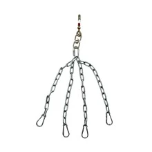 VENATUS Cadena Para Saco De Boxeo Giratoria De Acero 360° - Plateado - Ver 1