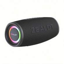 ZEALOT S56 40W 强力户外便携式低音炮无线扬声器，Hi-Fi 音质，RGB 灯，TWS 双显示屏，12 小时播放时间，大声成像，响亮低音。充电线，连接到手机/平板电脑/电视。 - 彩色 - 查看 7