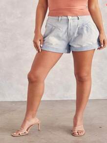 Idem Ditto Rolled Denim Short