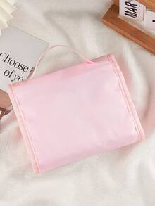 1件卡通化妆包文具包可爱旅行便携便携旅游化妆收纳包防水户外包海边露营包 - 粉色 - 查看 3