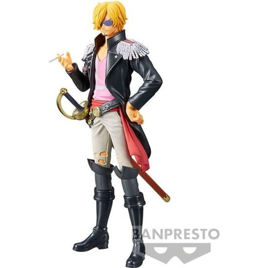 ONE PIECE SANJI FIGURE VOL.4 THE GRANDLINE MEN ONE KUS 17CM - Vysoce Kvalitní Sběratelská Figurka A Přesné Detaily - Ideální Sběratelská Figurka Pro Fanoušky A Sběratele - Odolná A Odolná Sběratelská Figurka - Limitovaná Edice Sběratel Ske Figurky - Nhiều màu - Xem 1