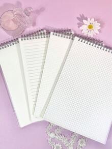 80 Sheets/Notebook B5 High School Students' Simple Coil Notebook Portable English Learning Notebook - Multicolor - View 7