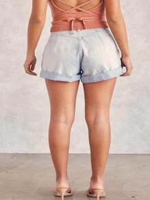 Idem Ditto Rolled Denim Short