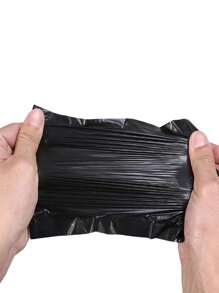 100pcs/Pack Disposable Trash Bags, Baby Diaper Disposal Bags, Portable Mini Car Garbage Bags, Suitable For Outdoor, Stroller, Desk, Kitchen, Living Room, Bathroom, Nursery Cleanup