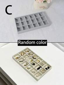 1pc 3 Layers 18 Grids Drawer Type Storage Box, Simple Large Capacity Transparent Plastic Multi-Grid Jewelry Box, Gender Reveal Party, Perfect For Birthdays, Weddings, Parties, The Perfect Gift For Colleagues, Friends, And Family, Back To School