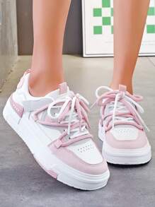 Giày thể thao nữ ngoài trời, Giày thể thao hợp thời trang, Giày trượt patin cho học sinh, Giày màu hồng, Giày thể thao nữ, Giày công sở, Giày thể thao ngoài trời nữ, Giày tập yoga, Giày dự tiệc nữ, Halloween - Hồng - Xem 4