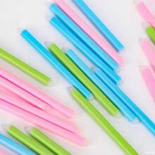 6 thanh xóa được nhạy cảm với nhiệt, tương thích với bút xóa được. Có thể sửa lỗi mà không làm hỏng giấy và có thể tái sử dụng. - Nhiều màu - Xem 5