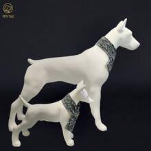 Khăn quàng cổ cho chó PETS TALE Vintage Charm - Cable Knit - Màu Xám nhạt - Xem 8