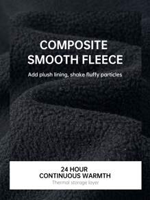 TECTOP Women Waterproof Jacket Hooded With Fleece Warm Coat Mountain Raincoat Windbreaker