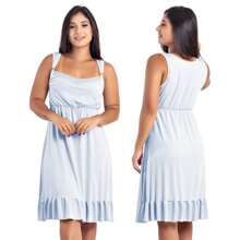 Plus Size Nightgowns & Sleepshirts - White - View 6