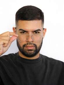 Men Glasses Accessories - 銀色 - 查看 3