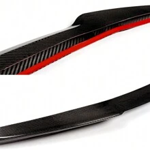 For 2014 - 2020 Audi A3 / A3 Quattro / S3 / RS3 Sedan V-Type Real Carbon Fiber Rear Trunk Spoiler (Don't Not Fit Convertible Or Wagon Models)