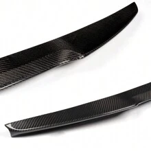 For 2014 - 2020 Audi A3 / A3 Quattro / S3 / RS3 Sedan V-Type Real Carbon Fiber Rear Trunk Spoiler (Don't Not Fit Convertible Or Wagon Models)