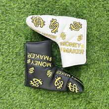 1pc Fashionable Embroidered Golf Putter Cover, Golf Club Head Covers With Magnetic Buckle - Multicolor - View 1