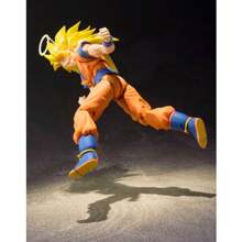 Figurka SH FIGUARTS SON GOKU SUPER SAIYAN 3 DRAGON BALL Z 16CM - Vysoce Kvalitní Sběratelská Figurka A Přesné Detaily - Ideální Sběratelská Figurka Pro Fanoušky A Sběratele - Odolná A Odolná Sběratelská Figurka - Figurka V Limited Edition - 彩色 - 查看 3