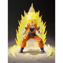 Figurka SH FIGUARTS SON GOKU SUPER SAIYAN 3 DRAGON BALL Z 16CM - Vysoce Kvalitní Sběratelská Figurka A Přesné Detaily - Ideální Sběratelská Figurka Pro Fanoušky A Sběratele - Odolná A Odolná Sběratelská Figurka - Figurka V Limited Edition - 彩色 - 查看 4