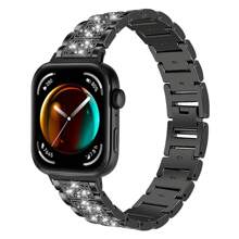 1pc Unisex New Rhinestone Studded Metal Electroplated Zinc Alloy Watch Band Compatible With Huawei Watch Fit3, Huawei Watch Fit 4, Huawei Watch Fit 4 Pro - one-size - View 14