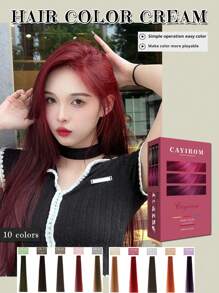 Cayirom 未漂白染发蜡，快速吸收，有效遮盖白发，夏季畅销染发套装（含染发工具），有机中性植物萃取染发膏，适合所有发质，2024 天然植物基无刺激染发膏，适合居家染发和沙龙使用 - 彩色 - 查看 15