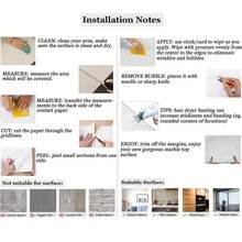 LFASCU 1卷10M幾何圖案自粘壁紙，藍色方形樹設計，PVC材質，易安裝，撕下即貼，適用於臥室、客廳電視牆背景、廚房櫥櫃、家具翻新、DIY裝飾、易於清潔，尺寸為17.7英寸X393.7英寸 - 藍色 - 查看 9