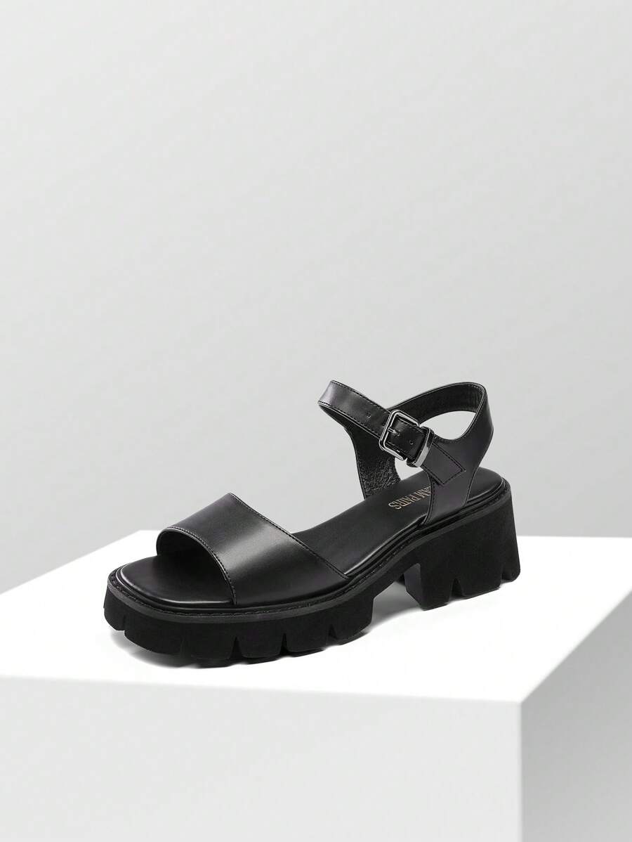 Women Platform Summer Sandals, Stylish Open Toe Heeled Sandals For Summer/Spring