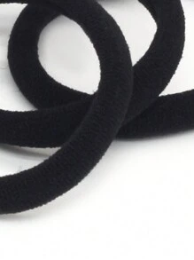 10-100pcs Simple Seamless High Elasticity Women's Basic Hair Ties, Suitable For Daily Use,Hair Accessories,Ponytail ,Hair Rope