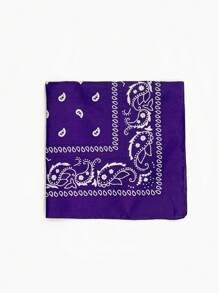 1入組男士經典印花街頭風格戶外運動自行車多功能嘻哈圍巾頭帶頭巾 - 彩色 - 查看 22