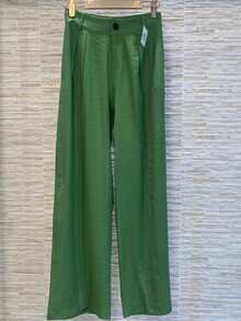 Women Pants - 橄欖綠 - 查看 4