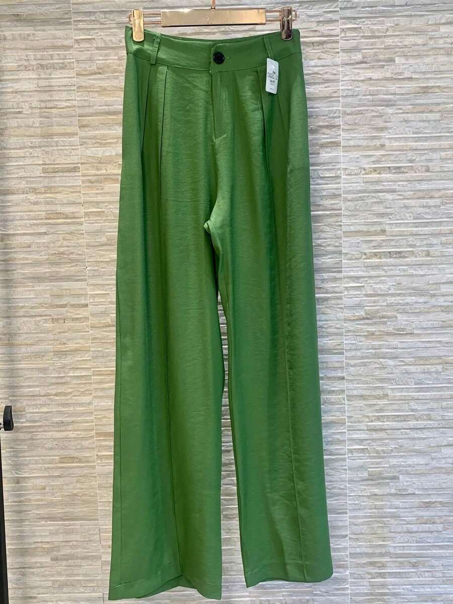 Women Pants - 橄欖綠 - 查看 1