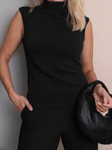 Women Two-Piece Outfits - 黑色 - 查看 6