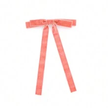 Accesorios para el cabello hechos a mano con lazo de cinta de terciopelo y clip de cocodrilo, decoración para el cabello de niñas, regalos del Día de San Valentín, Pinzas para el cabello, Pasadores, Pinzas para el cabello, Artículos escolares