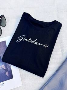 Women T-Shirts - màu đen - Xem 3