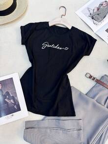 Women T-Shirts - màu đen - Xem 4