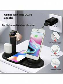 Wireless Charger - Silver - View 9