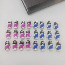24入組彩色小耶穌塑像，批發耶穌玩具禮品，經典嬰孩耶穌基督救主娃娃，復活節裝飾、裝備，派對禮品 - 彩色 - 查看 4