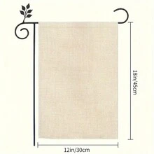 1入組人魚花園旗幟-鮮豔雙面印刷庭院標誌，適用於家居外部裝飾，戶外，院子，花園，露台和草坪裝飾-12x18英寸，不含旗桿 - 彩色 - 查看 2