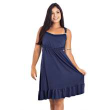 Plus Size Nightgowns & Sleepshirts - 藏蓝色 - 查看 5