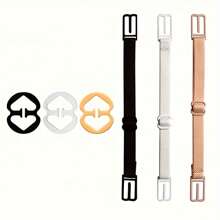 Invisible Bra Strap Clips Set, Non-Slip Buckle Hidden Bra Straps And Elastic Adjustable Bra Straps, Women's Underwear And Lingerie Accessories Harness - Multicolor - View 8