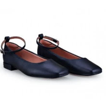 Women Loafers Shoes - 黑色 - 查看 4