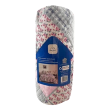 Edredón Queen con Relieve Ultrasónico - Floral rosas - Ver 2