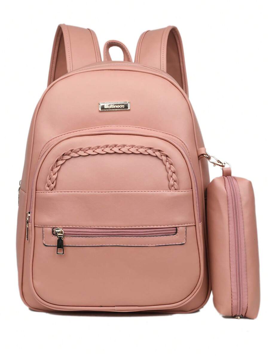 T60 Women Functional Backpacks - 粉色 - 查看 1